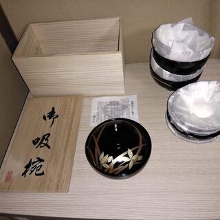 会津漆椀　木粉加工　御汁椀