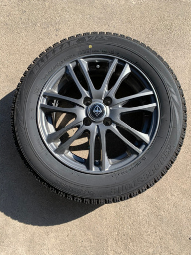 175/65R15 BLIZZAK VRX 4本セット アルミホイール付き スタッドレスタイヤ
