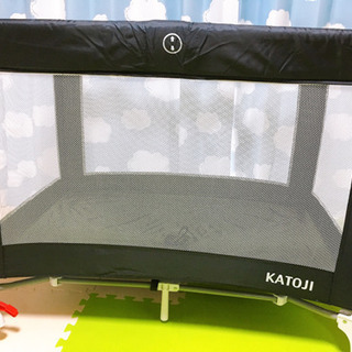 KATOJI カトージ ベビーベッド プレイヤード サークルの画像