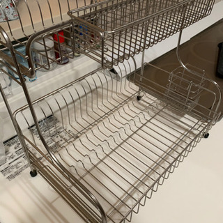 【お譲り先決定】ニトリ 水切りラックの画像