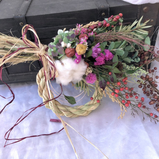 受注制作　スワッグになるしめ縄2021g