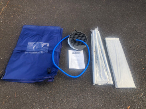 アキレスボート太鼓判セット +トーハツ2馬力船外機セット ゴムボート4人乗り