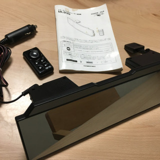［お取引完了］ミラータイプGPSレーダー探知機　ML939