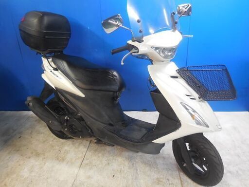 SUZUKI アドレスV125S 白 秋の格安配送キャンペーン 期間限定 諸経費０円 始動確認済み 自賠責加入で乗れます 即納車有り 横浜 都筑 宮前