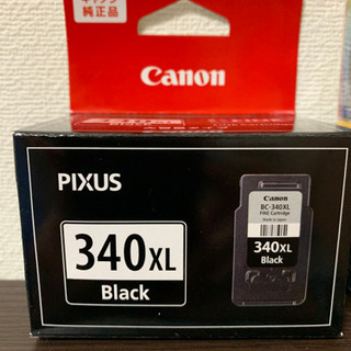 Canon プリンターカートリッジ　ブラック1箱　カラー3色2箱の画像