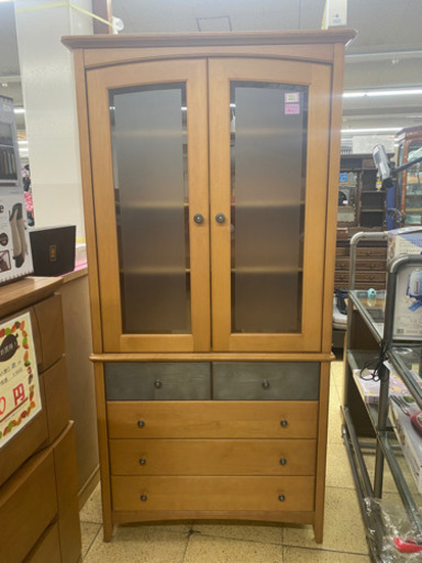 リユースのサカイ浦和店 【H245】ローレンジボード 堀田木工所 アンアン144カウンター Amazon｜アンアン144カウンター＜堀田木工＞ナチュラル｜食器棚