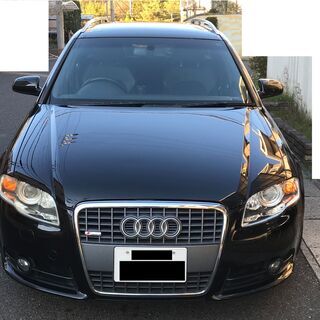 車検R3年9月 　A4 アバント Sライン 　車高調　LEDスモークテール　社外ナビ ETC フルセグの画像