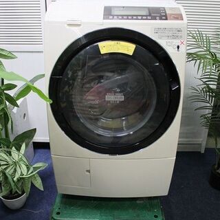 R2379) HITACHI 中古 日立　ドラム式洗濯乾燥機　ビッグドラムスリム　洗濯11kg/乾燥6.0kg　BD-S8800L　ヒートリサイクル風アイロン 2016年製! 洗濯機 店頭取引大歓迎♪