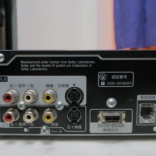 SONY ブルーレイHDD500GBレコーダー　BDZ-RS15　動きます。の画像