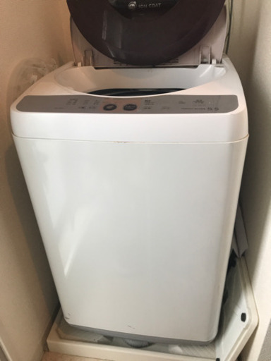 洗濯機　SHARP 5.5L