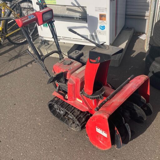 札幌 ホンダ 除雪機 雪丸 HS655 5馬力 ガソリン 中古 札幌市内配達可 現状品