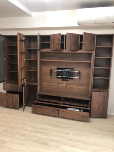 新品　無垢材テレビボード