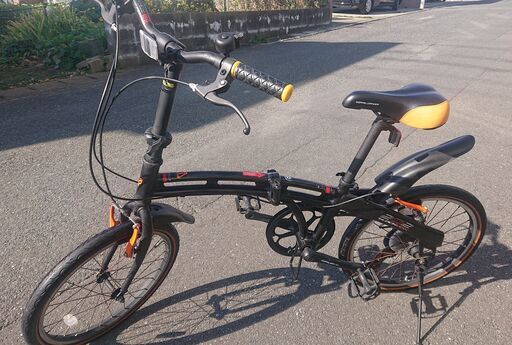 中古・折り畳み自転車　20インチ　ドッペルギャンガー202