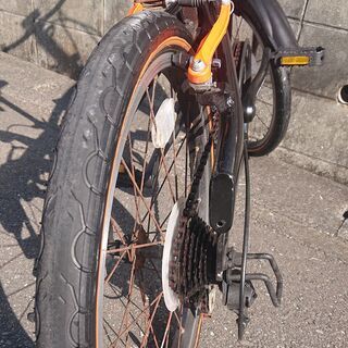 中古・折り畳み自転車　20インチ　ドッペルギャンガー202の画像