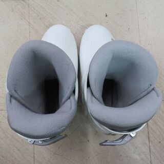 【GROWHILL】グロウヒル 子供 ジュニア スキー ブーツ 22cm 260mm ホワイト 中古の画像