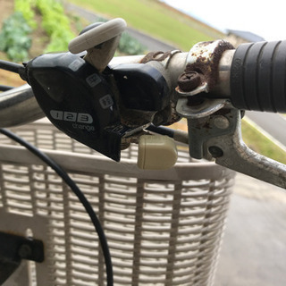 古い自転車（実働品）の画像