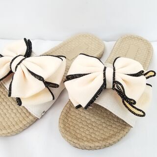 【来年春夏に買い置き！】23ｃｍ　リボンサンダル
