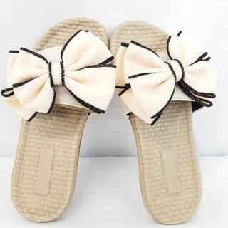 【来年春夏に買い置き！】23ｃｍ　リボンサンダルの画像