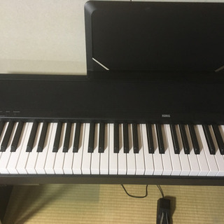 電子ピアノ KORG B1 BKの画像