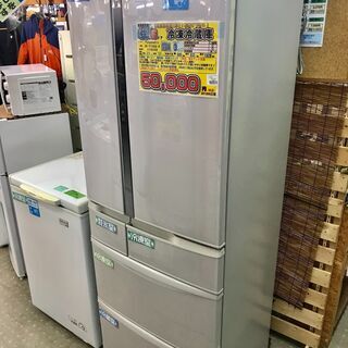 Panasonicパナソニック 455L 6ドア冷凍冷蔵庫 NR-FT46A-H