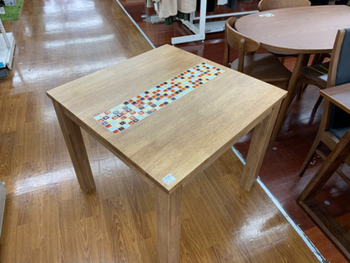 大川家具　ダイニングテーブル【トレファク所沢店】