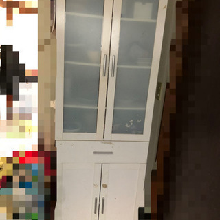 【お取引中】食器棚　幅60 あげますm(_ _)m