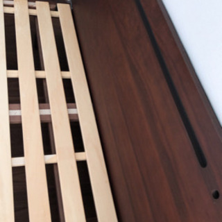 セミダブル　ベッドフレーム　マットレスの画像