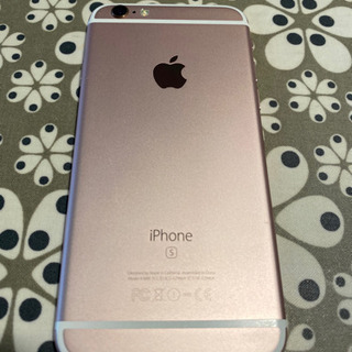 iPhone6s美中古au64GBバッテリー新品取替済の画像