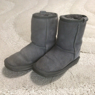 emu　ムートンブーツ　色グレー　サイズ23.0cm エミュー