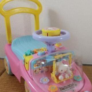 「取引中」手押し車 乗り物 キティの画像