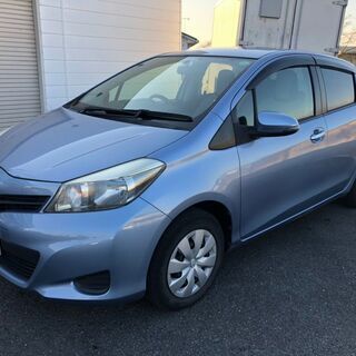 2012年 トヨタ ヴィッツ 1.0 F ブルー 走行75,600km