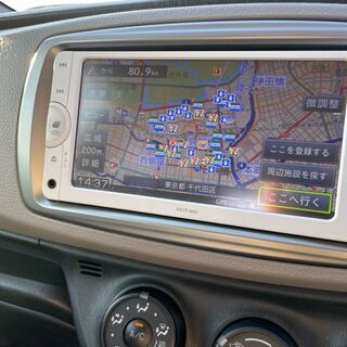 2012年 トヨタ ヴィッツ 1.0 F ブルー 走行75,600kmの画像