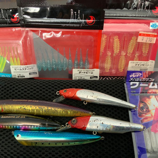 ルアーとワーム