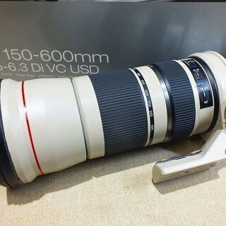 【苫小牧バナナ】TAMRON/タムロン 600mm 超望遠ズームレンズ SP 150-600mm F/5-6.3 Di VC USD キャノン用マウント Model A011E♪