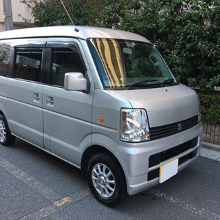 快調　エブリイワゴン　ナビ、地ＴＶ、ＥＴＣ　車検４年２月
