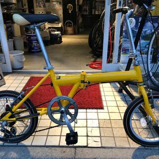 超軽量　アルミの折り畳み　16インチ