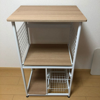 ラック　炊飯器やレンジ、家電その他小物収納に！