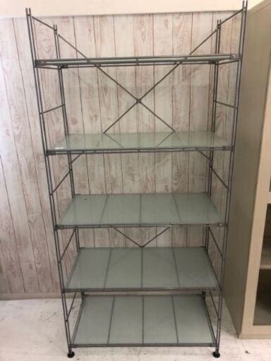 5段ガラスラック【トレファク南柏店】