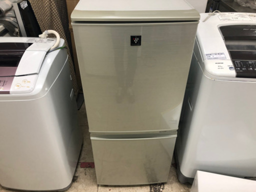 【格安】SHARP ノンフロン冷凍冷蔵庫 SJ-PD14X-N 2013年製
