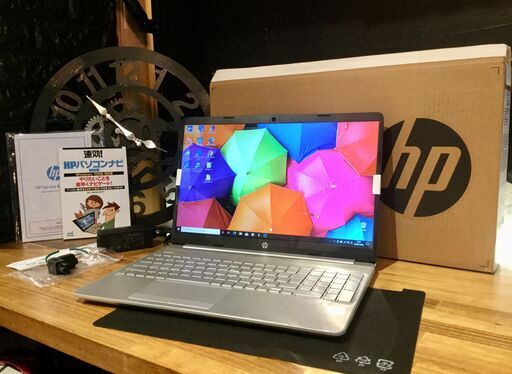 店頭にて売約済み。ご覧頂きありがとうございました。”高速仕様”【一宮で!! 人気のHP　2019年後期発売モデル Corei3　新品フルHD液晶　PCIe NVMe M.2 SSD×DDR4メモリで快適】一宮市のパソコン屋 Mr.Carnival（ミスカニ）です！パソコン修理・中古パソコンの販売【クレカ&PayPay 使えます！】店頭在庫PCのご紹介です！受け渡しは店舗にて(^^)/ ヒューレット・パッカード　ノートパソコン