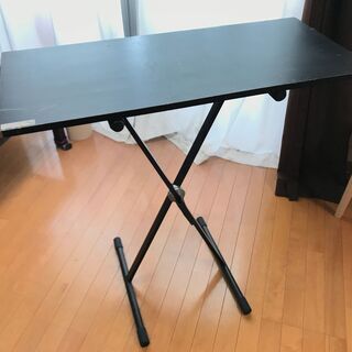 【中古・ジャンク】キーボードスタンド・DJスタンド・シンセサイザ...