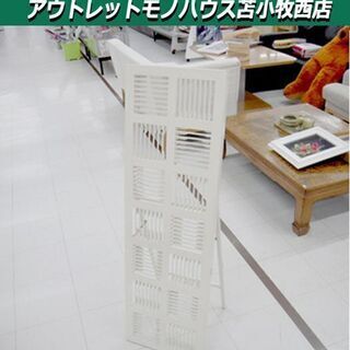 CDラック 幅36×奥行35×高さ114㎝ アルミ製 112枚収...