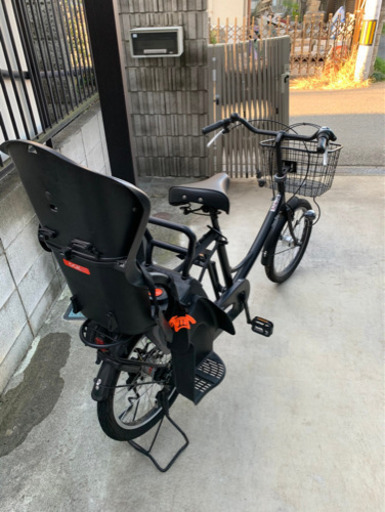 ファミリン-203 ブラック2人乗り自転車