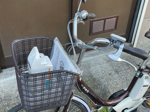 ヤマハ YAMAHA PAS 電動アシスト自転車 PV26LL 動作確認済み美品 予備バッテリー付き