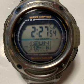 CASIOスポーツプロトレック腕時計の画像