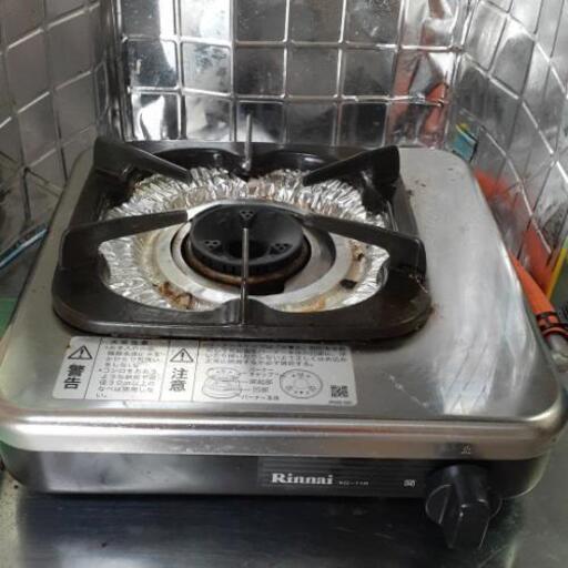 一口コンロ　ガスコンロ　Rinnai