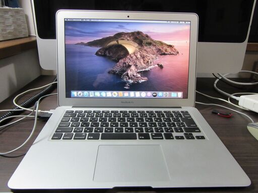 年内売り切り！MacBook Air13インチ2012年製箱付美品、ブルーライトフィルム付