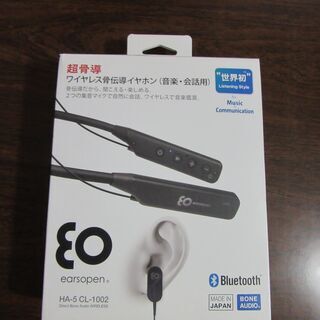 格安！超骨導ハイレゾ高音質イヤホン/聴覚補助機能付boco HA-5 CL-