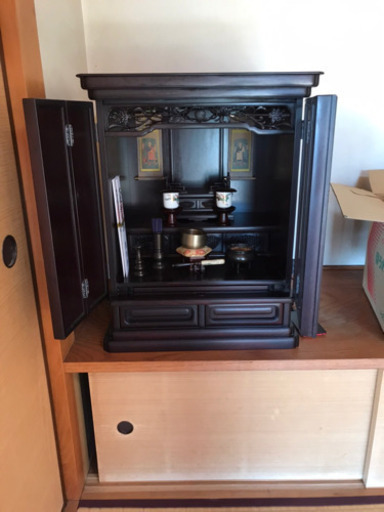 仏壇　はせがわ　黒檀　紫檀