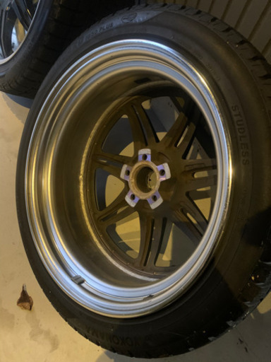 WORK グノーシス　プジョー　ボルボ等？19インチ　スタッドレス　pcd108